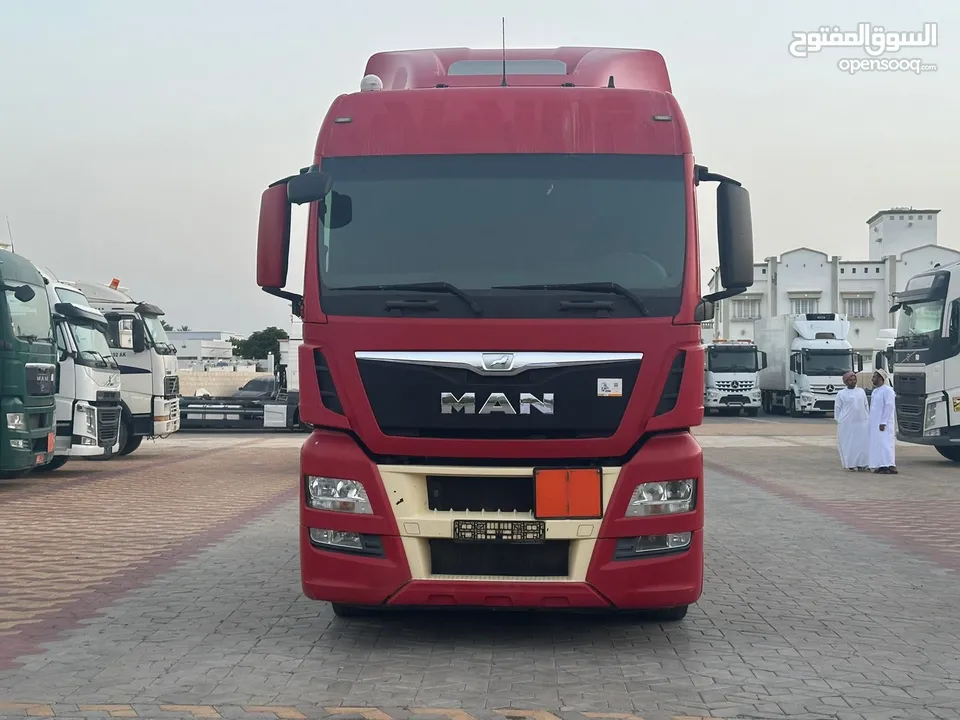 راس تريلة مان  جير اتوماتيك موديل 2015 ‏MAN tractor unit automatic gear year