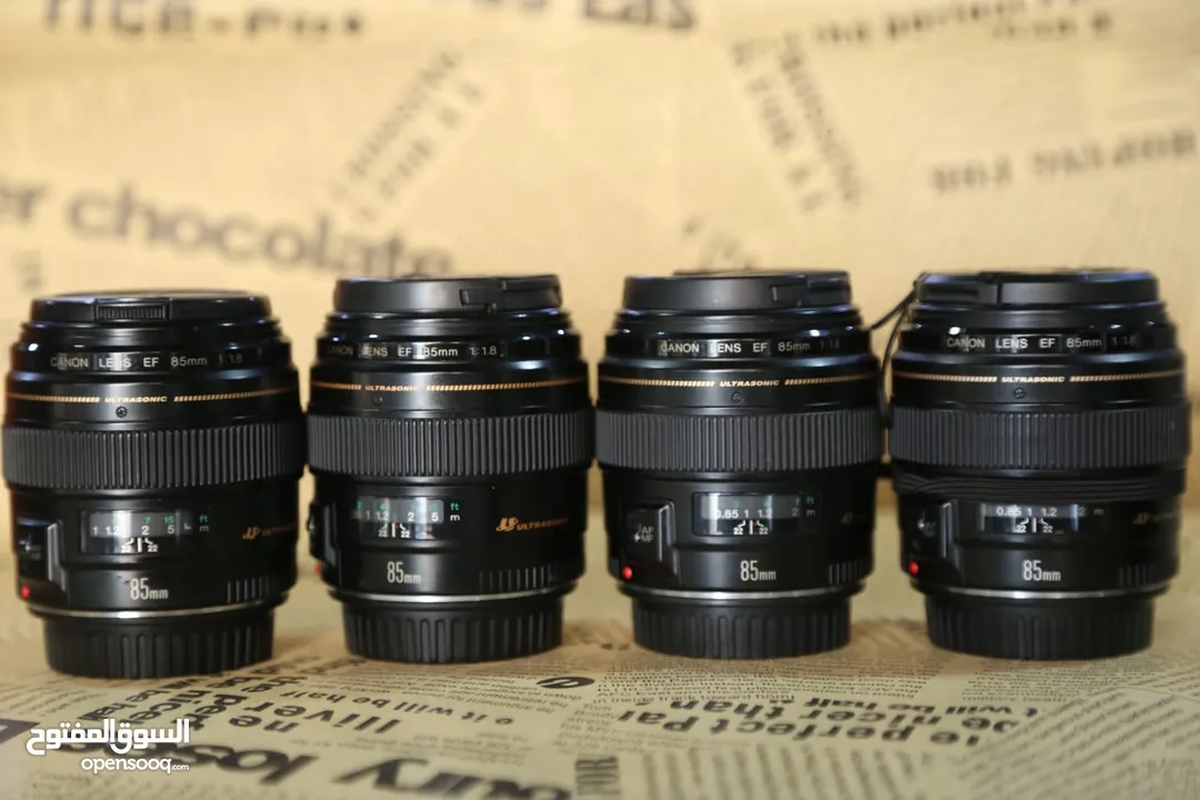 متوفر كاميرات وعدسات   كانون 80d  750d  1200d 4000d