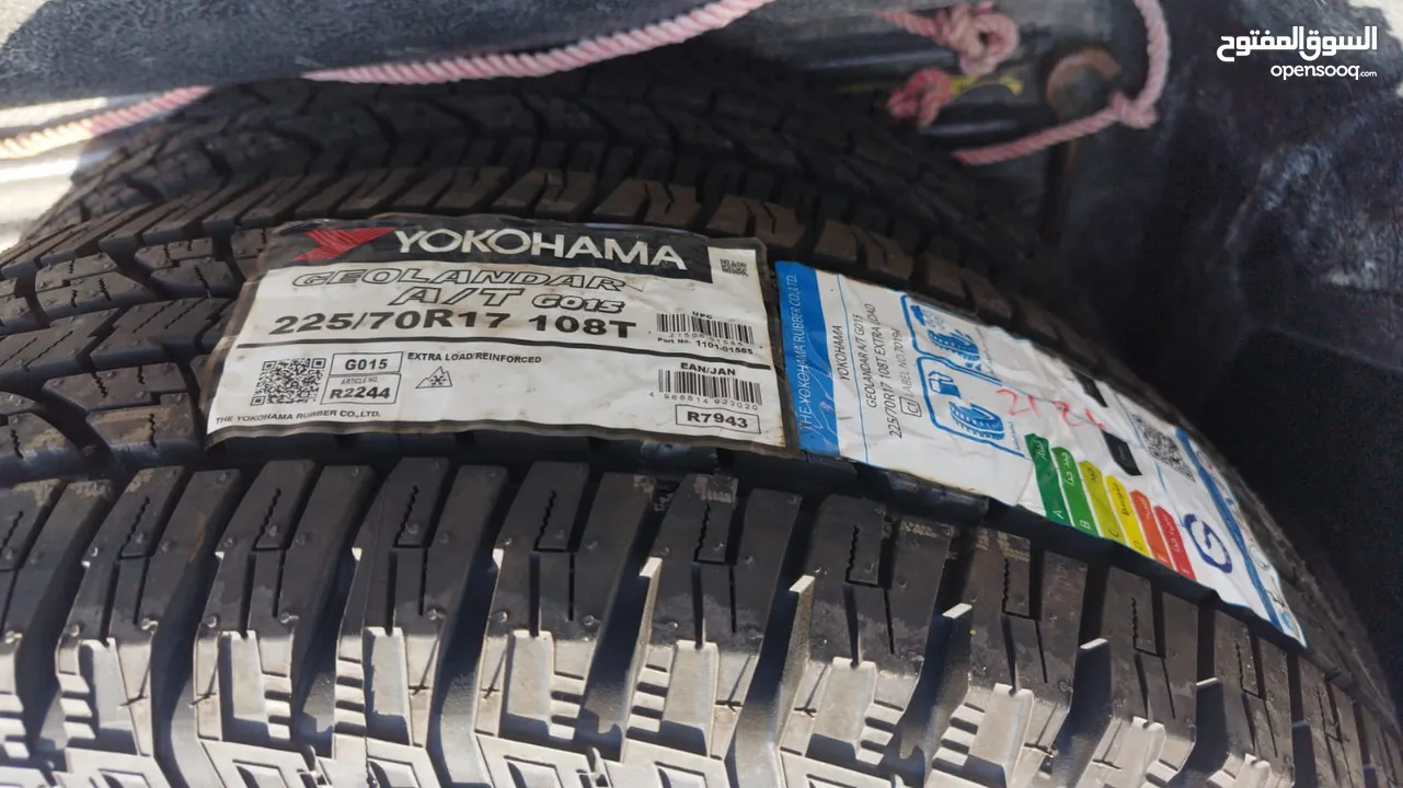 4 tires Yokohama