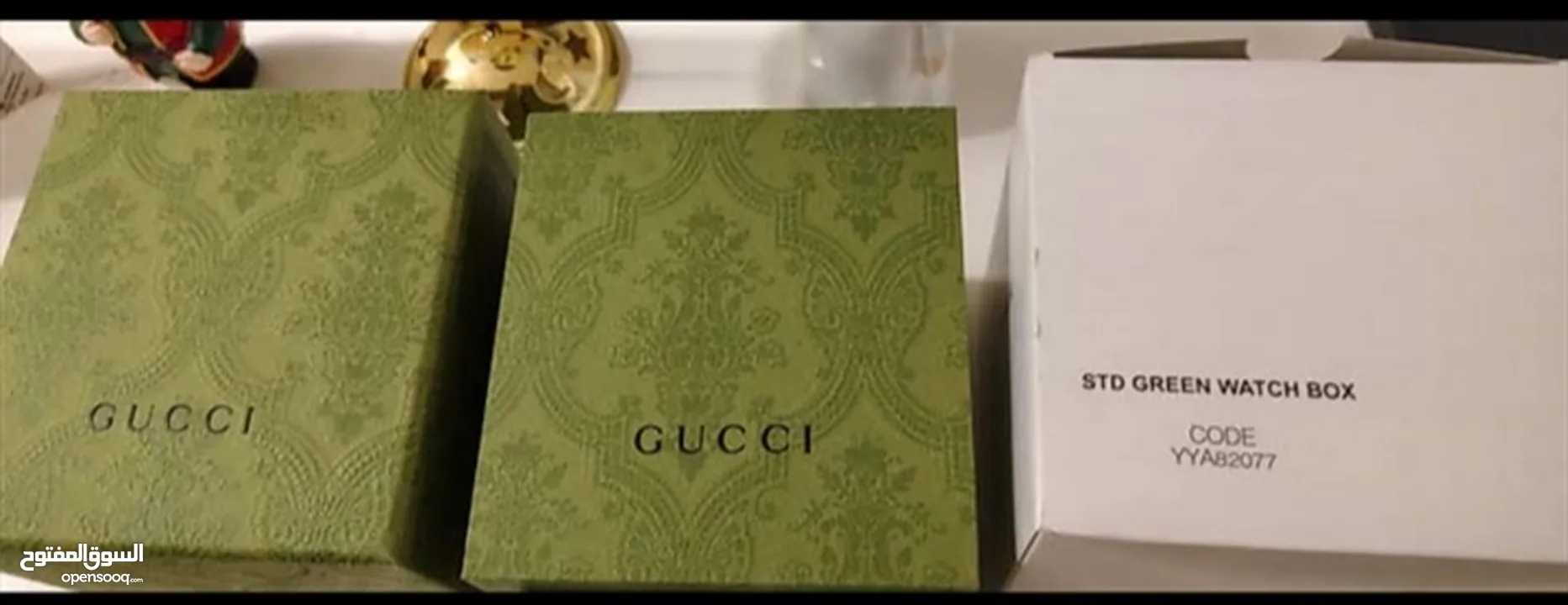 ساعه GUCCI 25H ALTRA SLIM جديده لون ازرق تيفاني الموديل الحديث