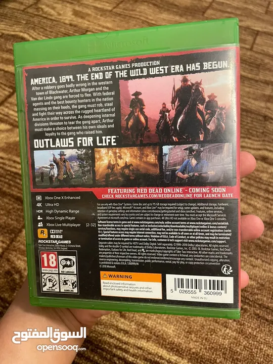 Xbox one x استعمال خفيف مع العاب