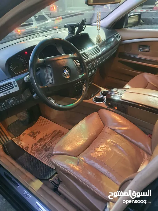 سيارة للبيع BMW 750 Li موديل 2007 أعلى مواصفات كاش فقط بسعر 6500 دينار قابل للتفاوض بعد المعاينة