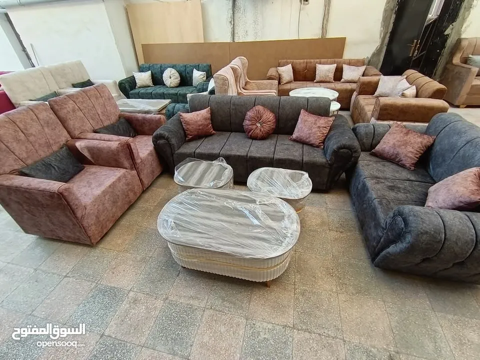 كنب موديل شرحات مكون من 4  قطع