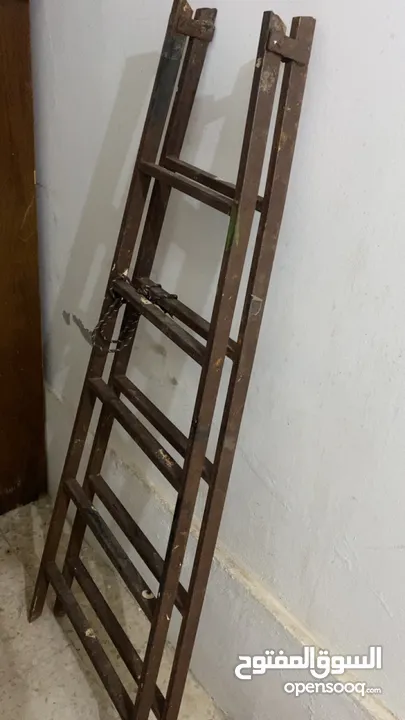 سلم للبيع حديد بحالة جيده