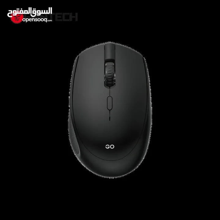 FANTECH W193D GO Dual Mode Wireless Mouse - Black ماوس فانتيك بلوتوث و وايرليس