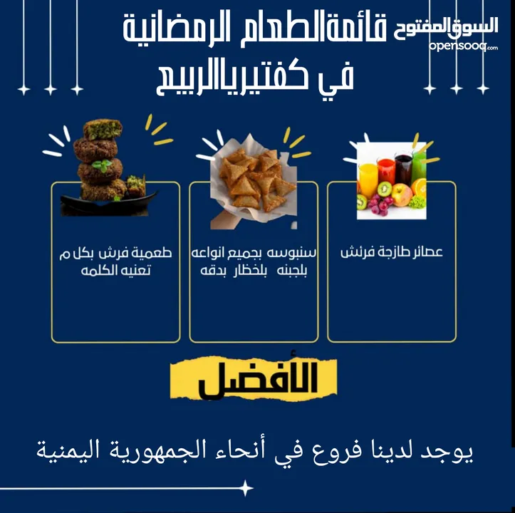 مطلوب محل فاضي للايجار كفتيريا