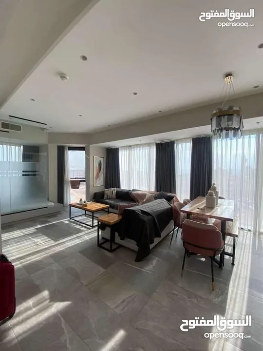 شقة فندقية متميزة للإيجار في برج داماك-العبدلي بخدمات فندقية  damac tower in abdali