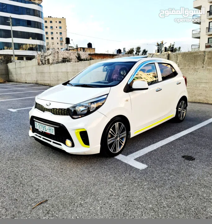 كيا مورنينج 2018 GT LINE فل فتحة سقف