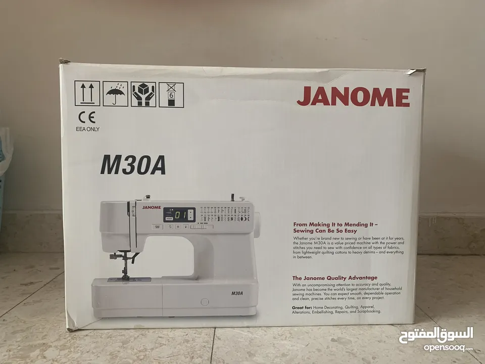 مستعمل مره وحدة Janome M30A