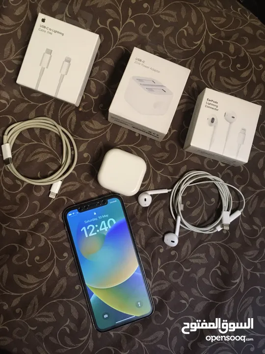 ايفون 256GB x للبيع مساحة
