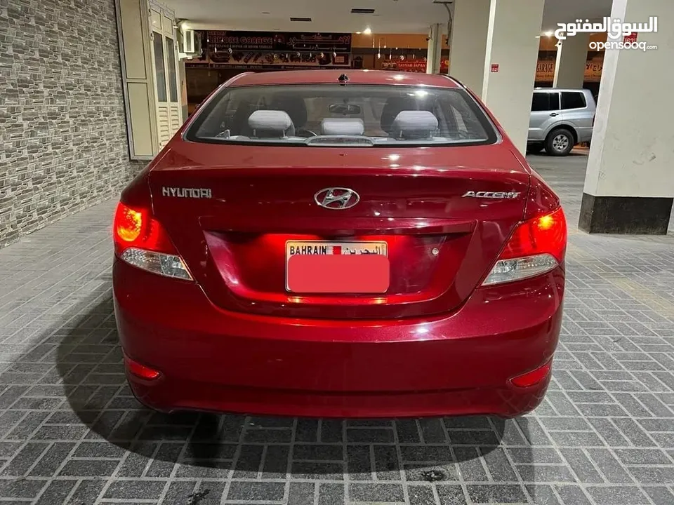 Hyundai Accent 2013 for sale urgent contact from WhatsApp or detail's number