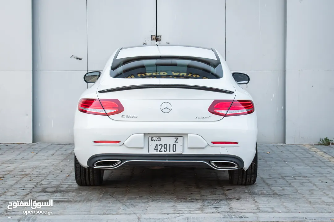 MERCEDES-BENZ C300 2017 COUPE US SPEC PERFECT CONDITION NO AIRBAG OUT