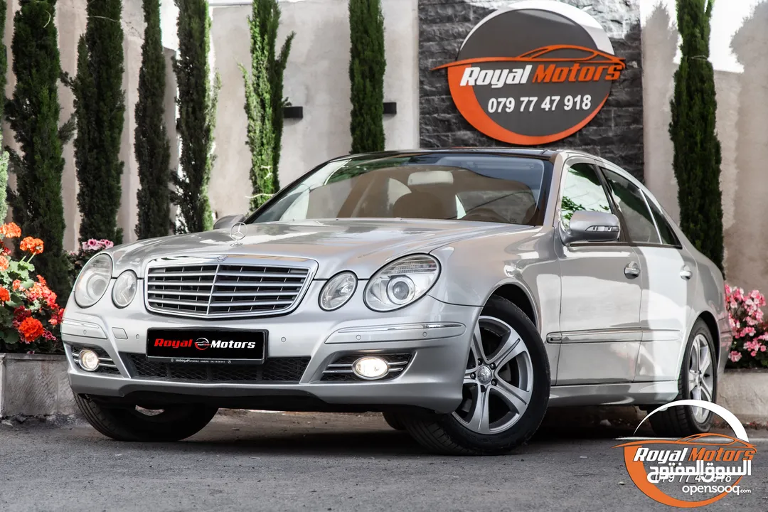 Mercedes E200 2007 Elegance    يمكن التمويل بالتعاون مع المؤسسات المعتمدة لدى