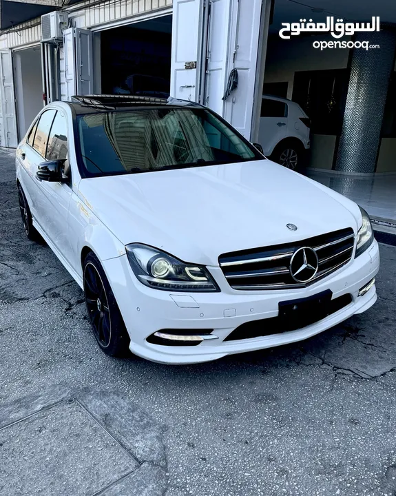 سعر فرررم كاشش Mercedes C-class كيتAMG 63 2014 فلللل فحص نخب