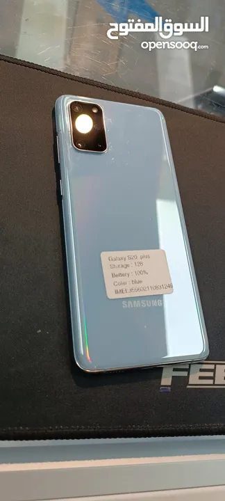 SAMSUNG S20 PLUS ( 128 GB ) / 12 RAM USED /// سامسونج اس 20 بلس مستعمل بحاله الوكاله