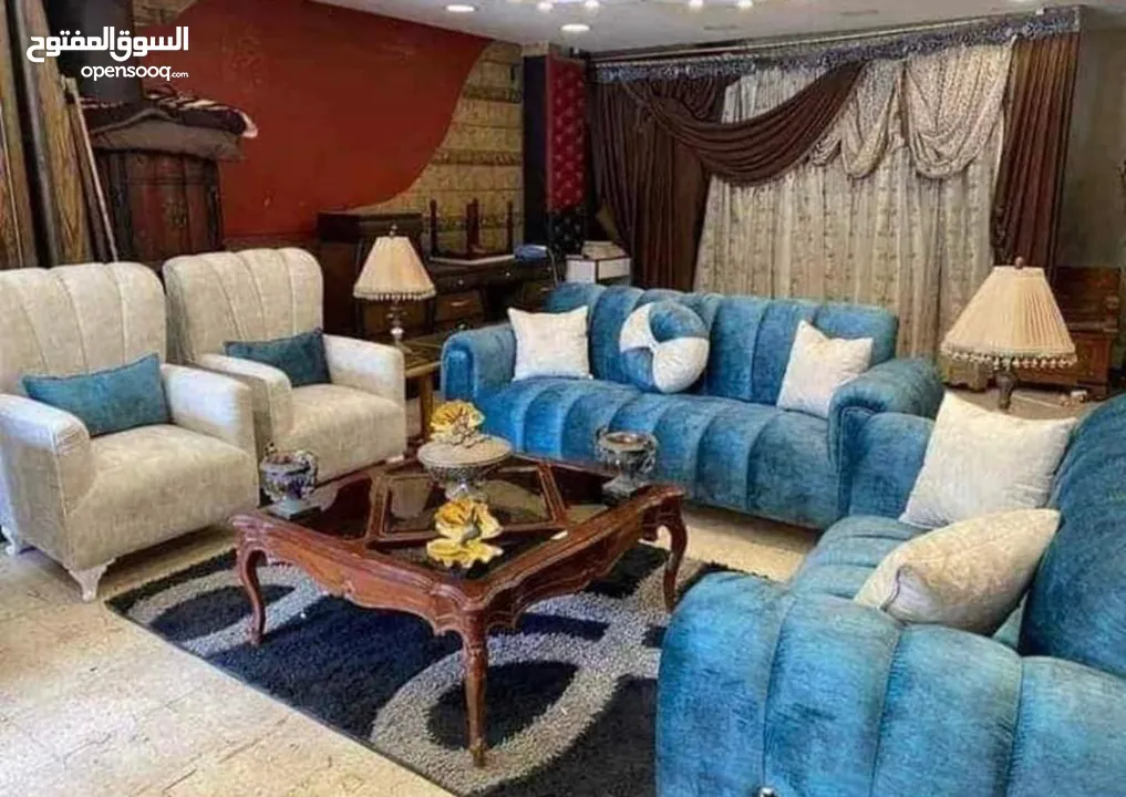 كورنر وطقم كنب