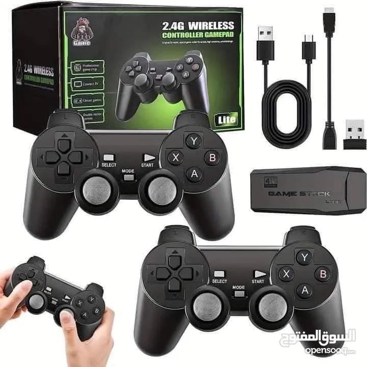 تيفي بوكس افضل اتاري 4K جيم ستيك بديل بليه ستيشن 4 اكثر من 10 الف لعبه