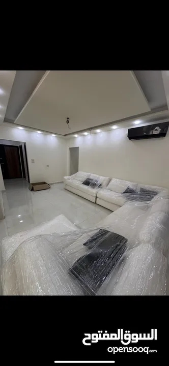 شقة جديدة غير مسكونة للبيع في طبربور مع مكيفات جداد و مطبخ راكب
