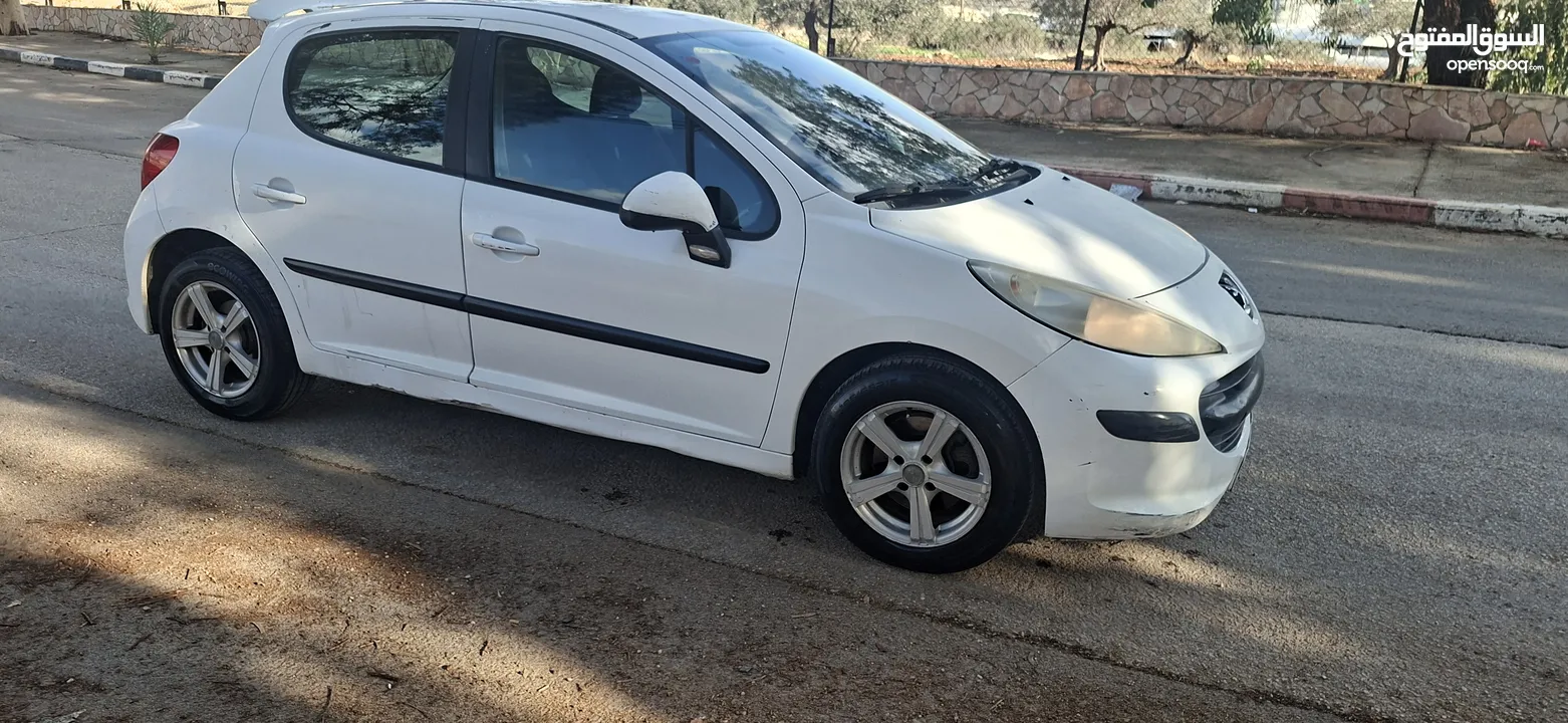 بيجو 207 مش 206موديل 2008-اتومتيك -ماتور 1600اصل برايفت فحص الف وسعر محرقة كاش نظيفة من الاخر