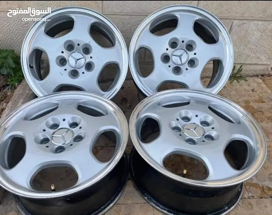 جنط قرش ونص افنجارد بحالة الوكالة