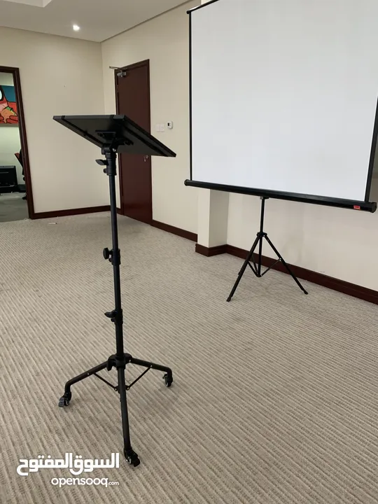 Projector Stand Tripod (laptop, projector, or tablet)
