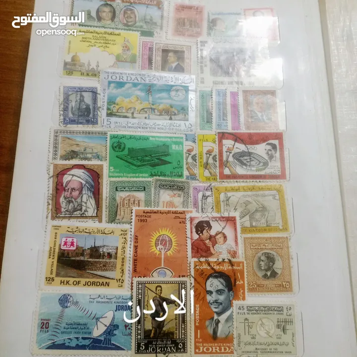 مجموعة طوابع مميزة جدا للبيع دفتر مرتب بعضها عمره اكثر من 100 عام وبسعر مميز جدا تابع الصور المرفقة
