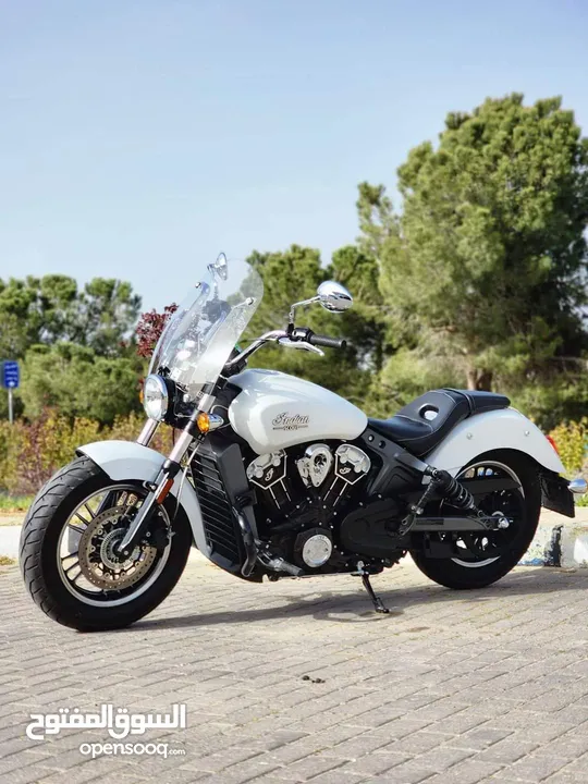 Indian scout 2020 abs 1200cc لون مميز