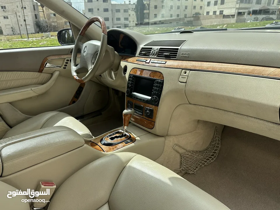 مرسيدس S350 Large - فحص كامل بدون ملاحظات - صيانة وكالة - موديل 2004 - اعلى مواصفات
