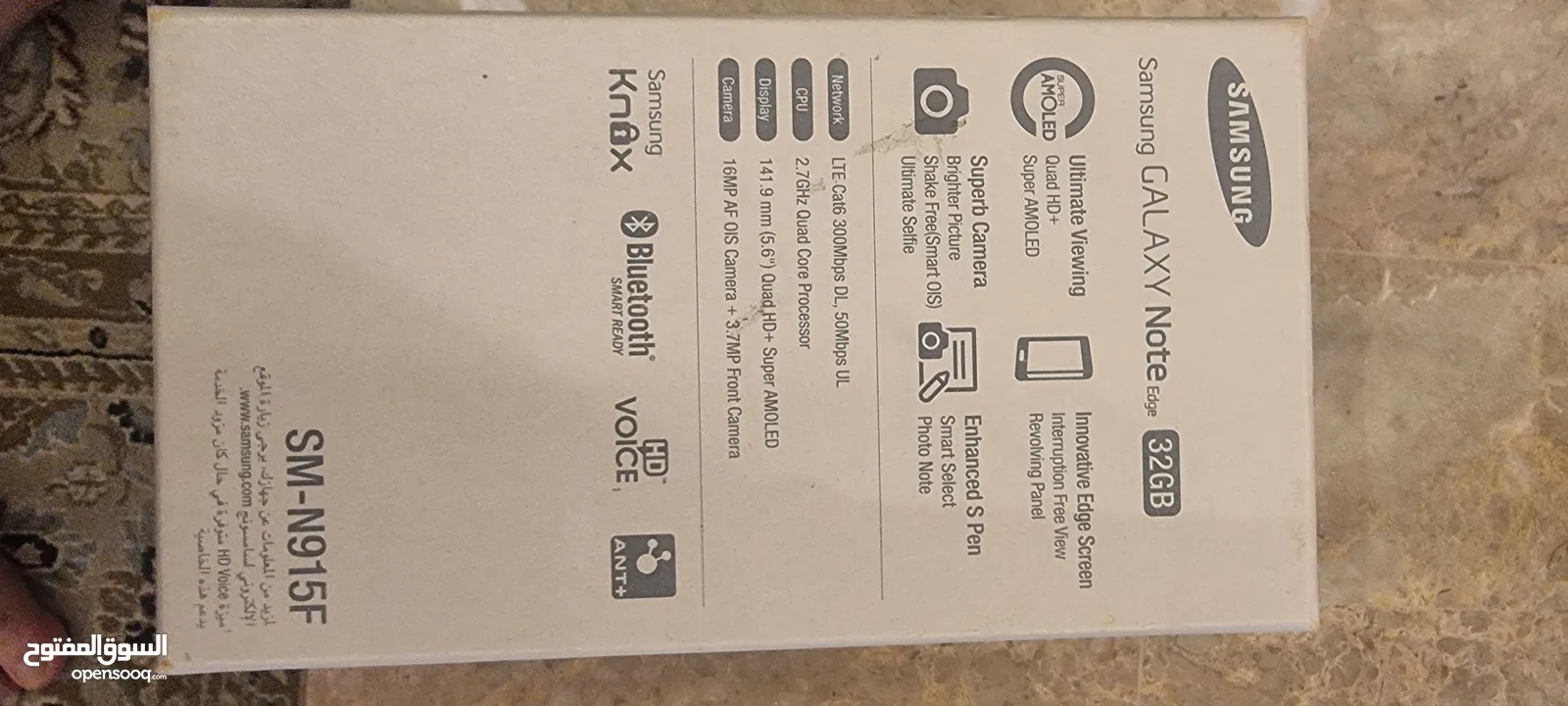 لعشاق الاجهزه القديمه الرائعه  Samsung galaxy note edge   32gb