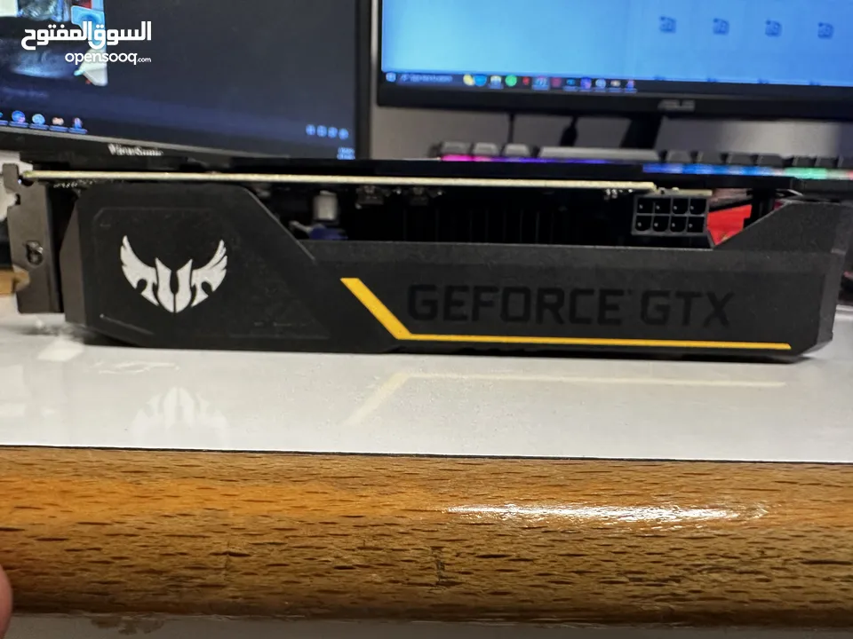 GTX 1660 ASUS TUF GAMING  كرت شاشة