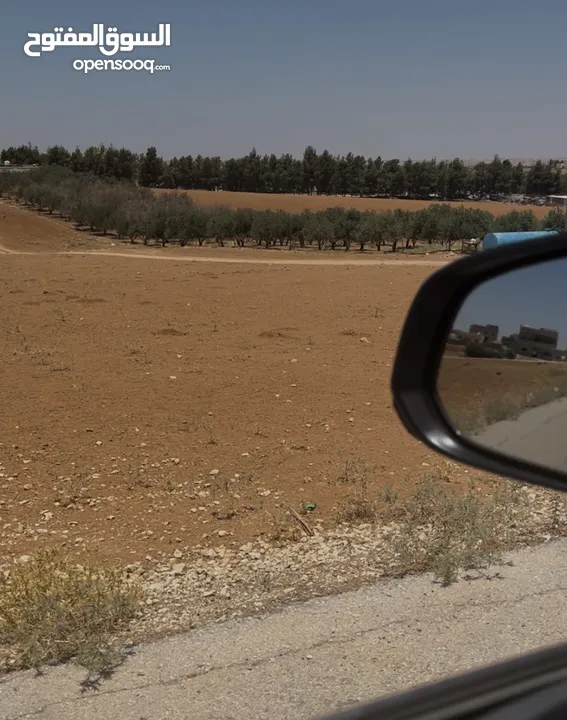 قطعة ارض زراعي وتصلح سكني داخل التنظيم قوشان مستقل مساحه 7557 متر مربع في مأدبا (ذيبان) واجهة 32 متر