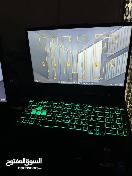 Asus Tuf f15 Rtx 3060 gaming laptop بسعر مغري ، الجيل الحادي عشر بحال الوكالة تماماً