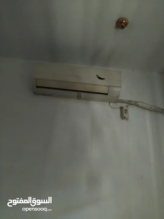 مكيف طون ونص مستعمل بحال الوكاله