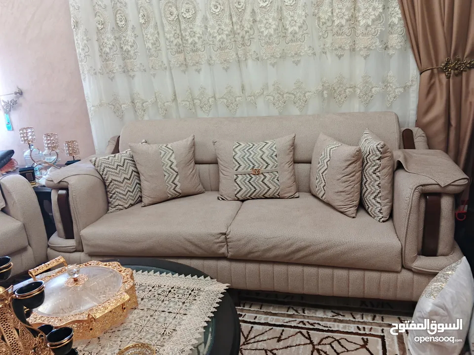 طقم كنب تفصيل غير مستعمل للبيع