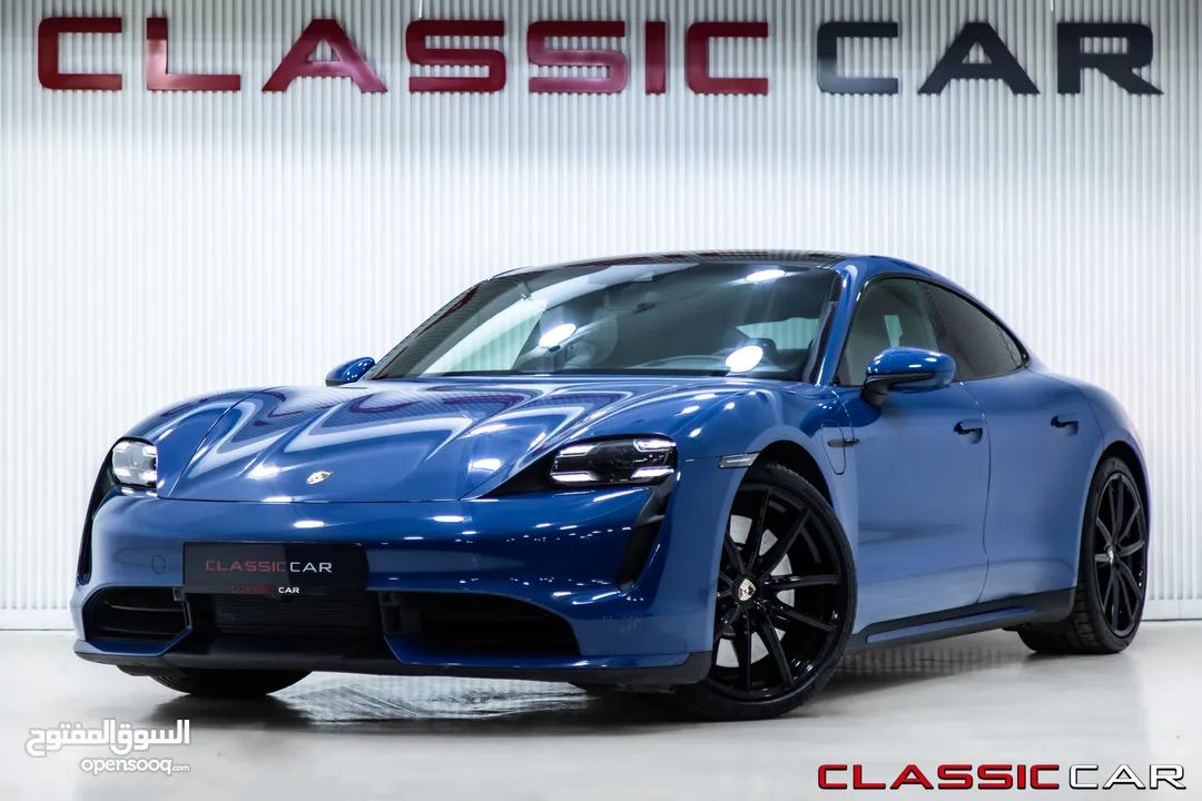 Porsche Taycan Turbo 2021 dual motor   كهربائية بالكامل  Full electric