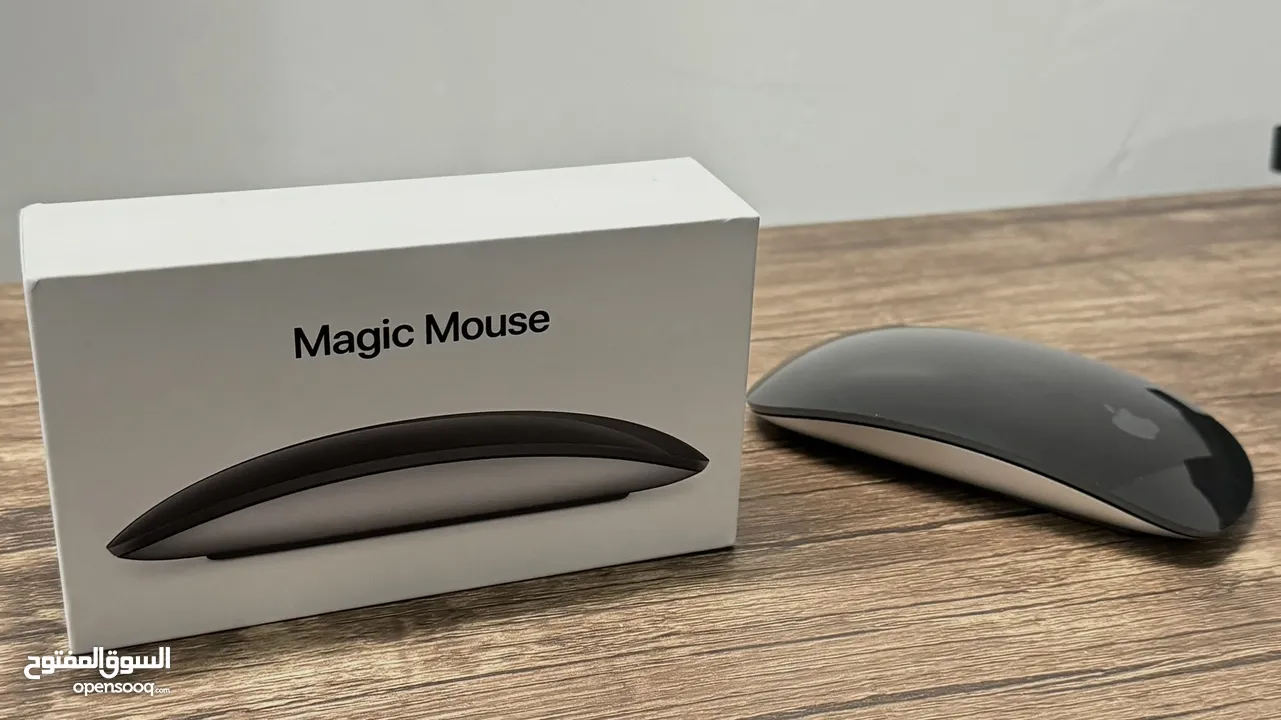 ماوس ابل الجيل الثاني اللون الأسود Apple Magic Mouse 2 : Black