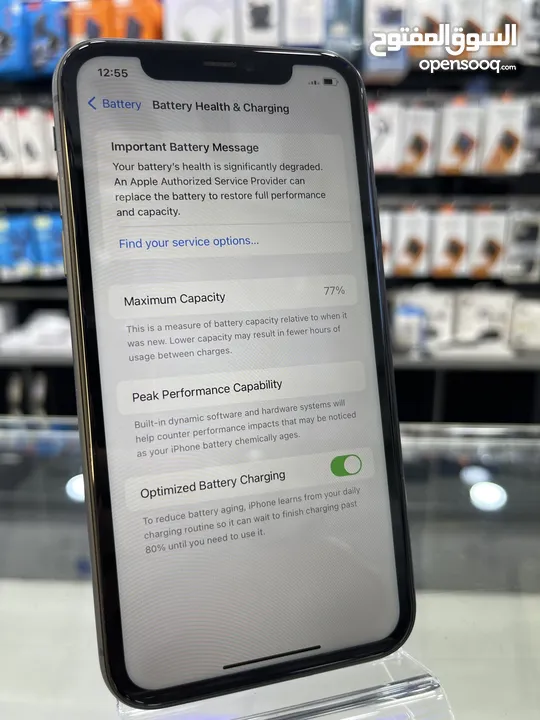 ‏iPhone 11 (128 GB) ايفون 11 مستعمل بحالة الوكالة مش مفتوح او مصلح نهائياً  كفالة محل على الجهاز