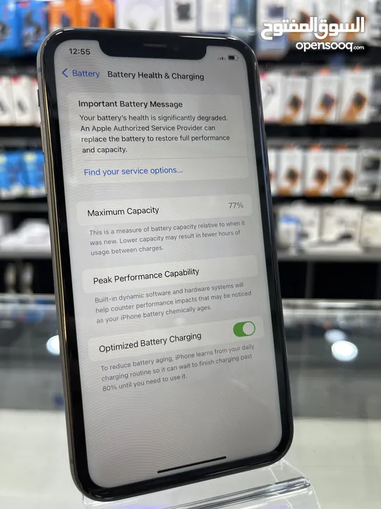‏iPhone 11 (128 GB) ايفون 11 مستعمل بحالة الوكالة  بطارية اصلي