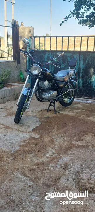 ما شاءالله دراجه يماها نضيفه ماتور 250cc  كلشي شغال فيها سلف وكوشوك جديد الله يبارك لصاحب النصيب الم