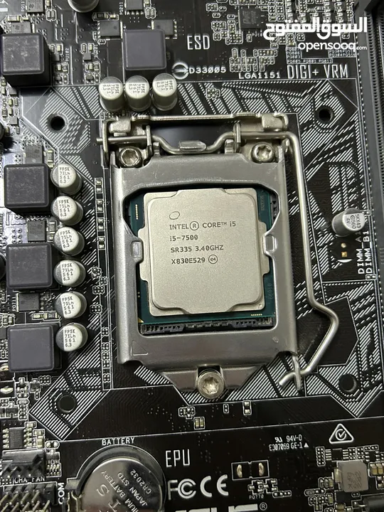 i5-7500 - Asus H110M-K