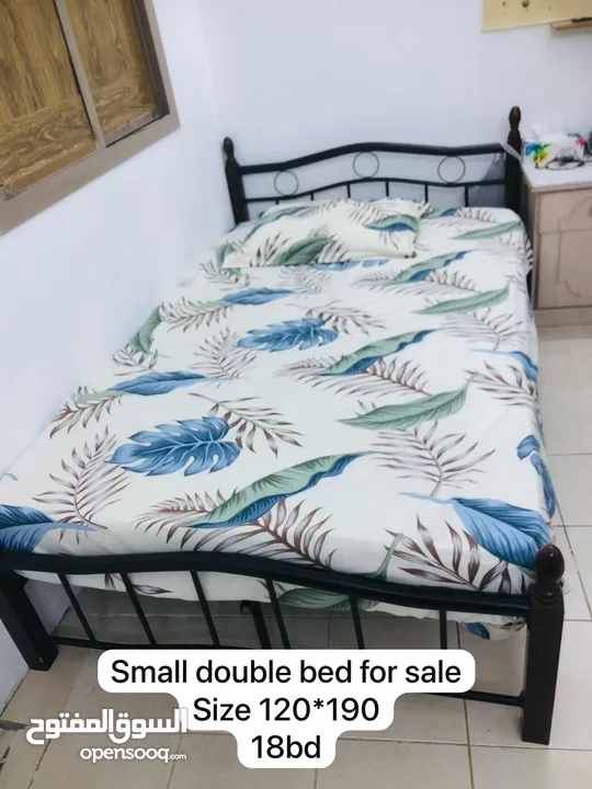 Bed with Mattress for Sale. 120x190 -  