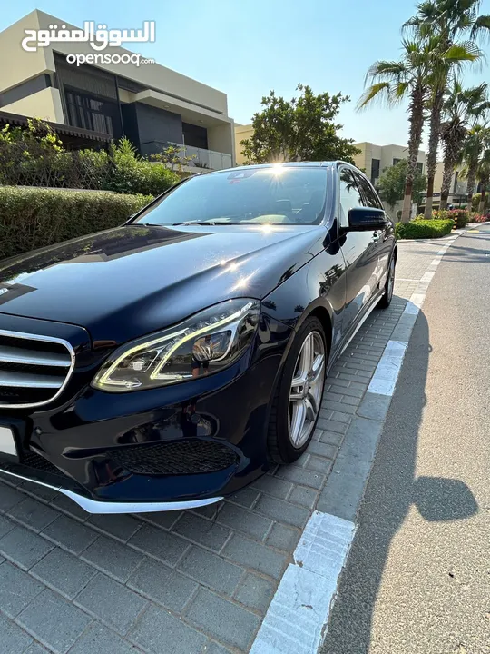 Mercedes Benz E300 2014 GCC Original Paint lady driven