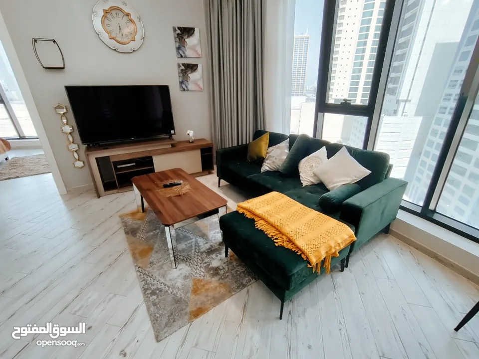 Luxurious furnished apartment for rent in Seef