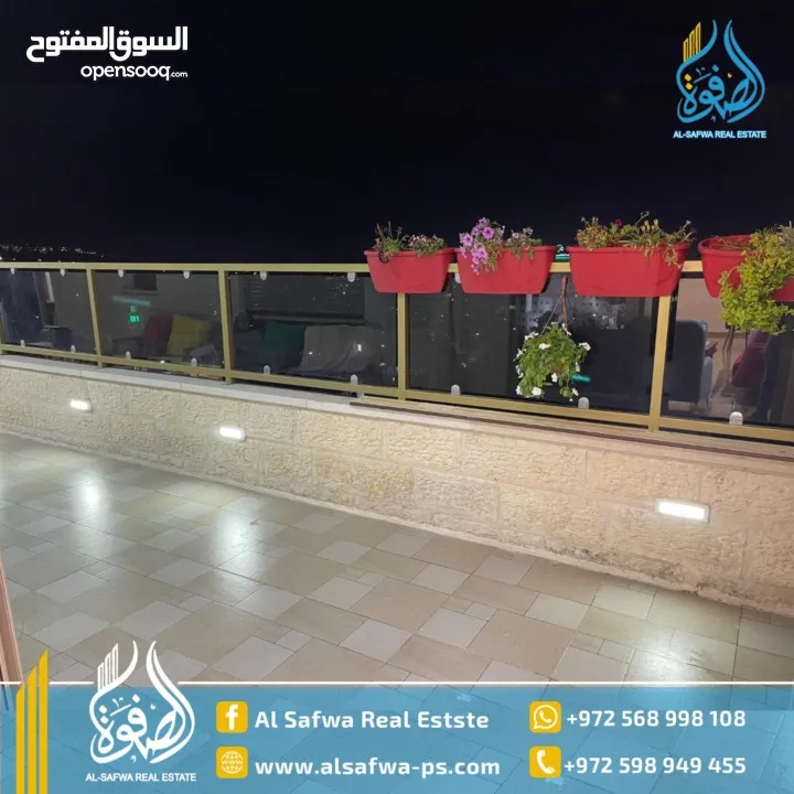 روف مميز جدا للايجار وسط البلد مساحه كبيره مناسبه لراحتك وراحه عائلتك