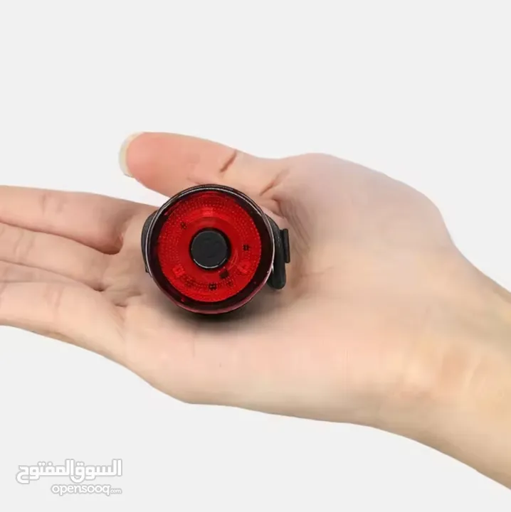 ضوء تنبيهي فاخر للدراجات الهوائية والخوذة led safety bicycle or helmet tail light