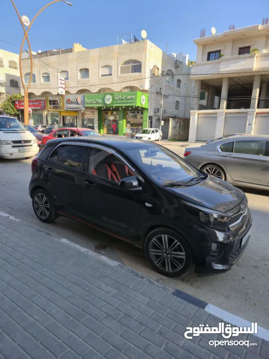 كيا مورنينج 2019 لون اسود ادهان اصلي