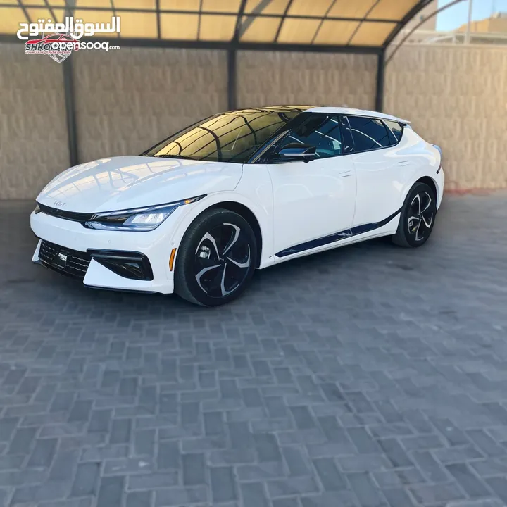 كيا EV6 Electric موديل 2023 صنف GT line ممشى قليل جدا