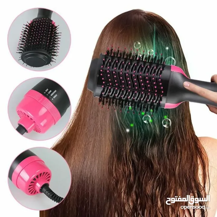 فرشاة الشعر ون ستيب الاصلي من فابا اينزو فرشاه شعر حراريه FABAENZO مجفف شعر سشوار One Step