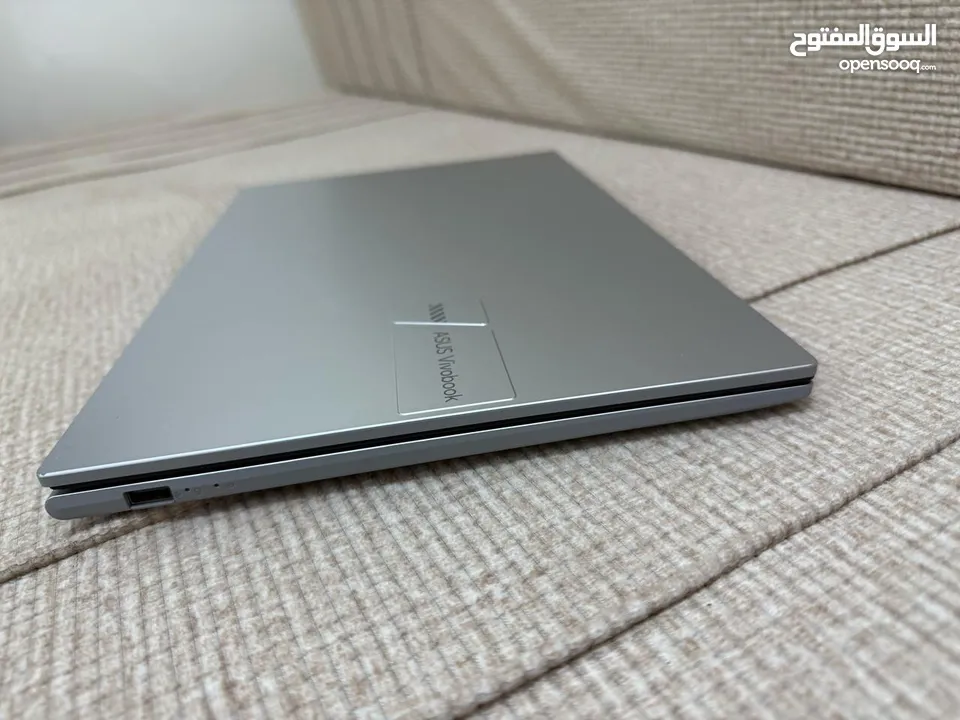 Asus vivobook15,core i7, 13th generation,RAM 16 GB, cool silver  مستعمل بحالة الوكالة