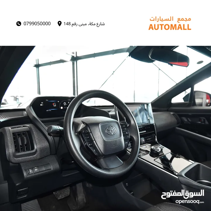 تويوتا bZ4X كهربائية بالكامل بقسط شهري 269 دينار فقط 2024 Toyota Bz4x Elite EV SUV 2WD